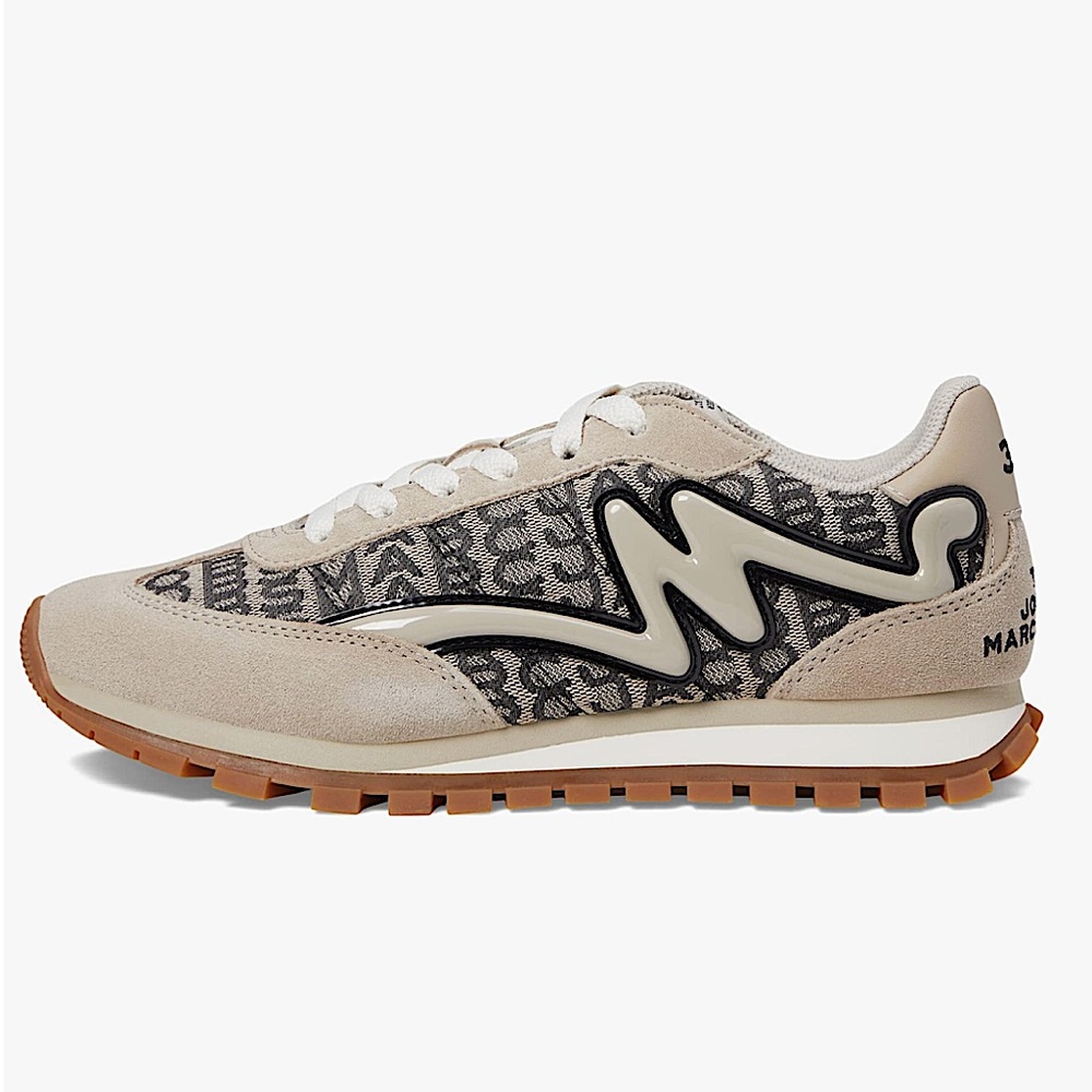 Marc Jacobs  Monogram Fabric Jogger . Tan and Black . EU Size 43 men’s US 9